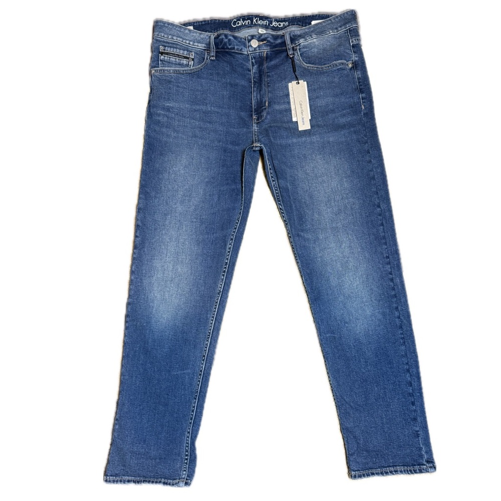 CALVIN KLEIN Slim Boyfriend Mid-Rise Stretch NWT | Sz 32